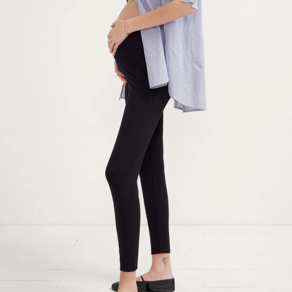 Hatch Black Maternity Leggings